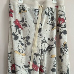 Mickey and Minnie Mouse pajama pants- NEVER WORN